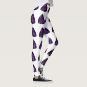 Leggings Motif triangle pourpre (Droite)