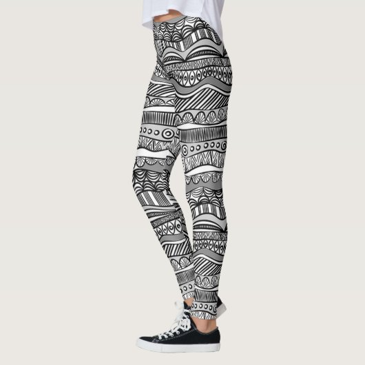 Leggings Motif Tribal (Gauche)