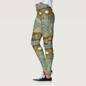 Leggings Motif tribal du sud-ouest (Gauche)