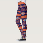 Leggings Motif tribal ethnique du sud-ouest. (Gauche)