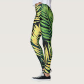 Leggings Motif tropical (Gauche)