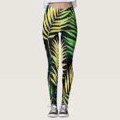 Leggings Motif tropical (Devant)