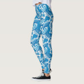 Leggings Motif tropical de ketmie (Gauche)