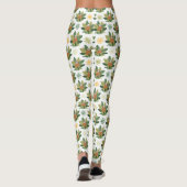 Leggings Motif tropical de paresse (Dos)