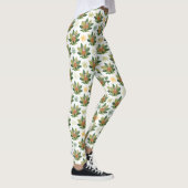 Leggings Motif tropical de paresse (Droite)