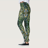Leggings Motif tropical Green Boho Chic (Gauche)