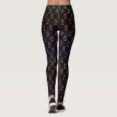 Leggings Motif Tweety en Ado Black Trendy (Dos)