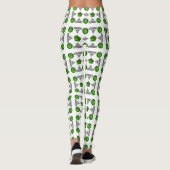 Leggings Motif vert (Dos)