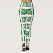 Leggings Motif vert (Dos)