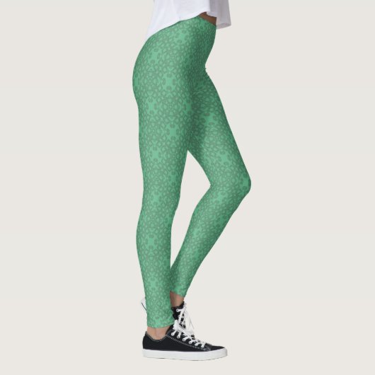 Leggings Motif vert (Droite)