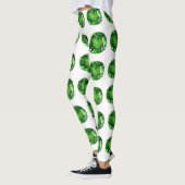 Leggings Motif vert (Gauche)