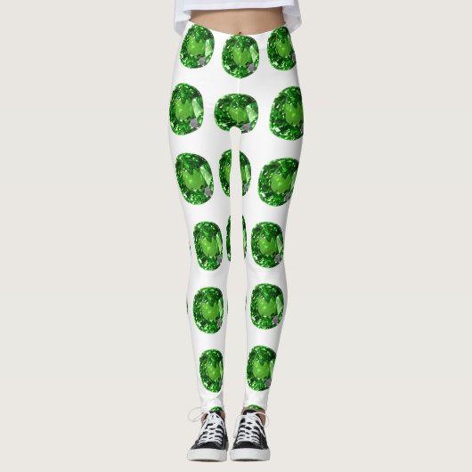 Leggings Motif vert (Devant)