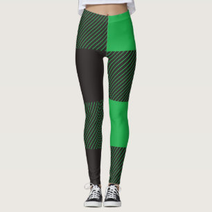 Leggings Motif vert