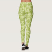 Leggings Motif vert de palmiers (Dos)