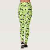Leggings Motif vert des Terriers de Boston (Dos)