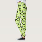 Leggings Motif vert des Terriers de Boston (Gauche)