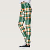 Leggings Motif vert orange (Gauche)