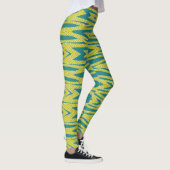 Leggings Motif vert tendance "Ratti_Creative_Arts" (Droite)