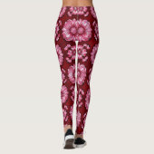 Leggings Motif vibrant multicolore (Dos)