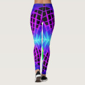 Leggings Motif vif coloré (Dos)