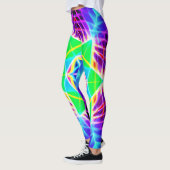 Leggings Motif vif coloré (Gauche)