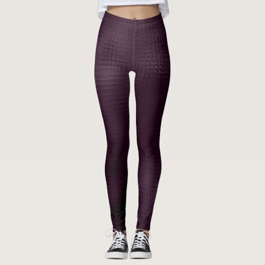 Leggings Motif Vin de Mûre (Devant)