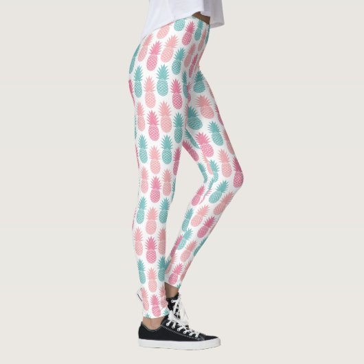 Leggings Motif vintage d'ananas (Droite)