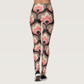 Leggings Motif vintage fleuri sans joint (Dos)