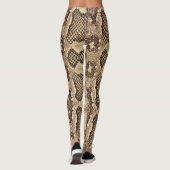 Leggings Motif vintage Snakeskin (Dos)