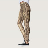 Leggings Motif vintage Snakeskin (Gauche)