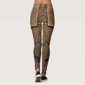 Leggings Motif Warrior Red Ombre (Dos)