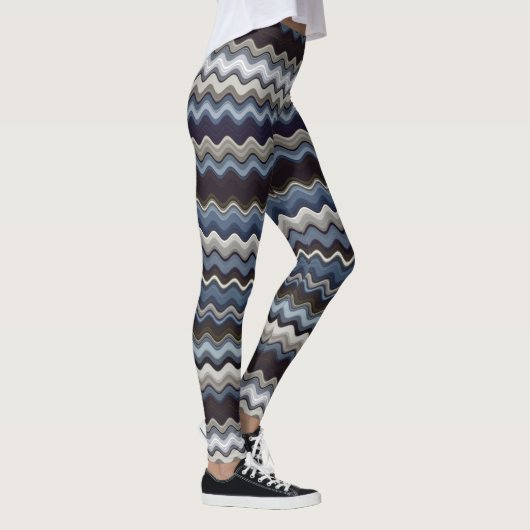 Leggings Motif Wavy multicolore (Droite)