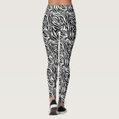 Leggings Motif zèbre (Dos)