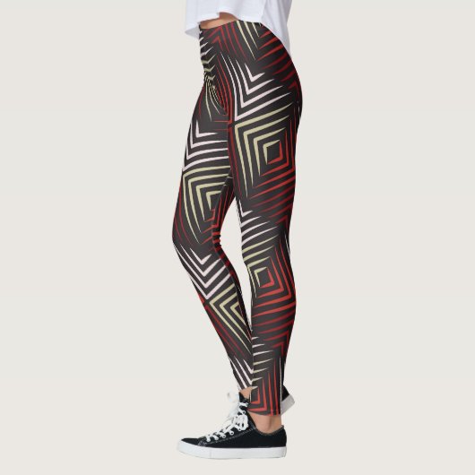Leggings Motif Zigzag (Gauche)
