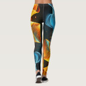 Leggings Motifs Abstraits (Dos)