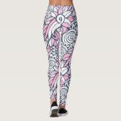 leggings Motifs Abstraits (Dos)