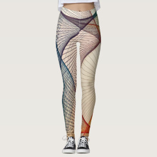 Leggings Motifs Abstraits géométriques