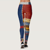 Leggings Motifs audacieux pour une mosaïque dynamique (Dos)