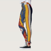 Leggings Motifs audacieux pour une mosaïque dynamique (Gauche)