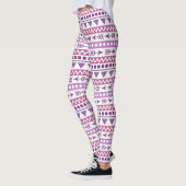 leggings Motifs aztèques (Gauche)