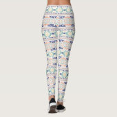 Leggings Motifs aztèques d'origine américaine (Dos)