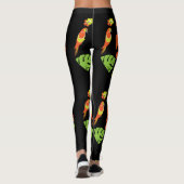 Leggings Motifs colorés des Caraïbes (Dos)