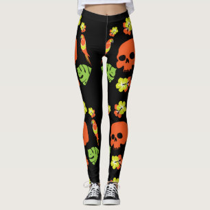 Leggings Motifs colorés des Caraïbes