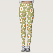 Leggings Motifs "Daisy" des années 1960 (Devant)