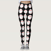 Leggings Motifs de baseball (Devant)