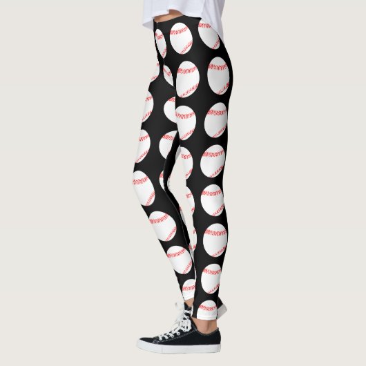 Leggings Motifs de baseball (Gauche)