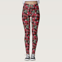 Leggings Motifs de camions de Noël