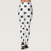 Leggings Motifs de chats noirs (Dos)
