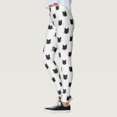 Leggings Motifs de chats noirs (Gauche)