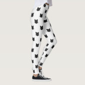 Leggings Motifs de chats noirs (Droite)